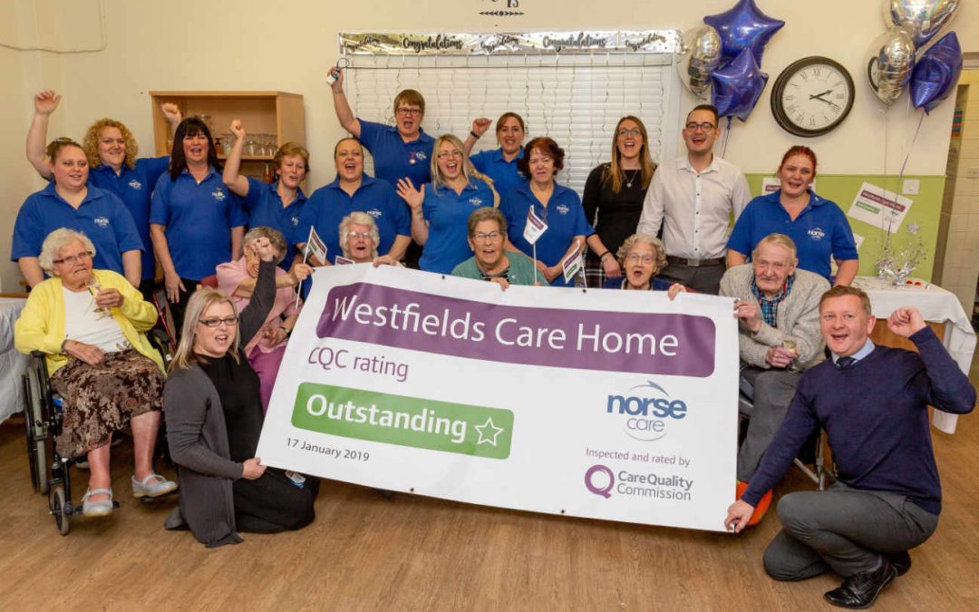 Westfields receives Outstanding rating from CQC inspectors